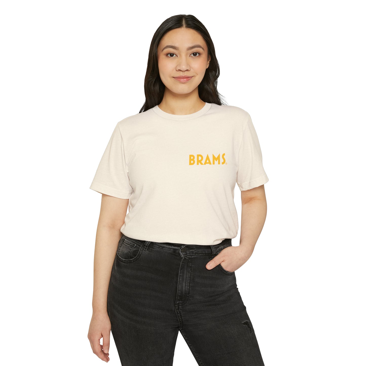 BRAMS Unisex Recycled Organic T-Shirt