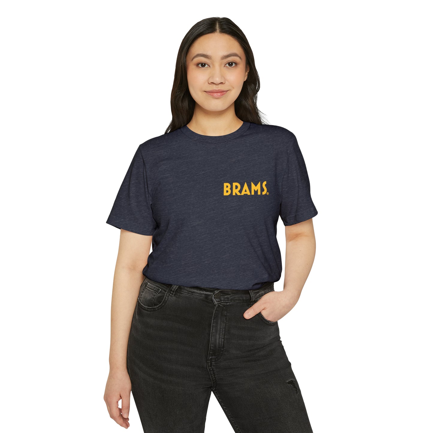 BRAMS Unisex Recycled Organic T-Shirt